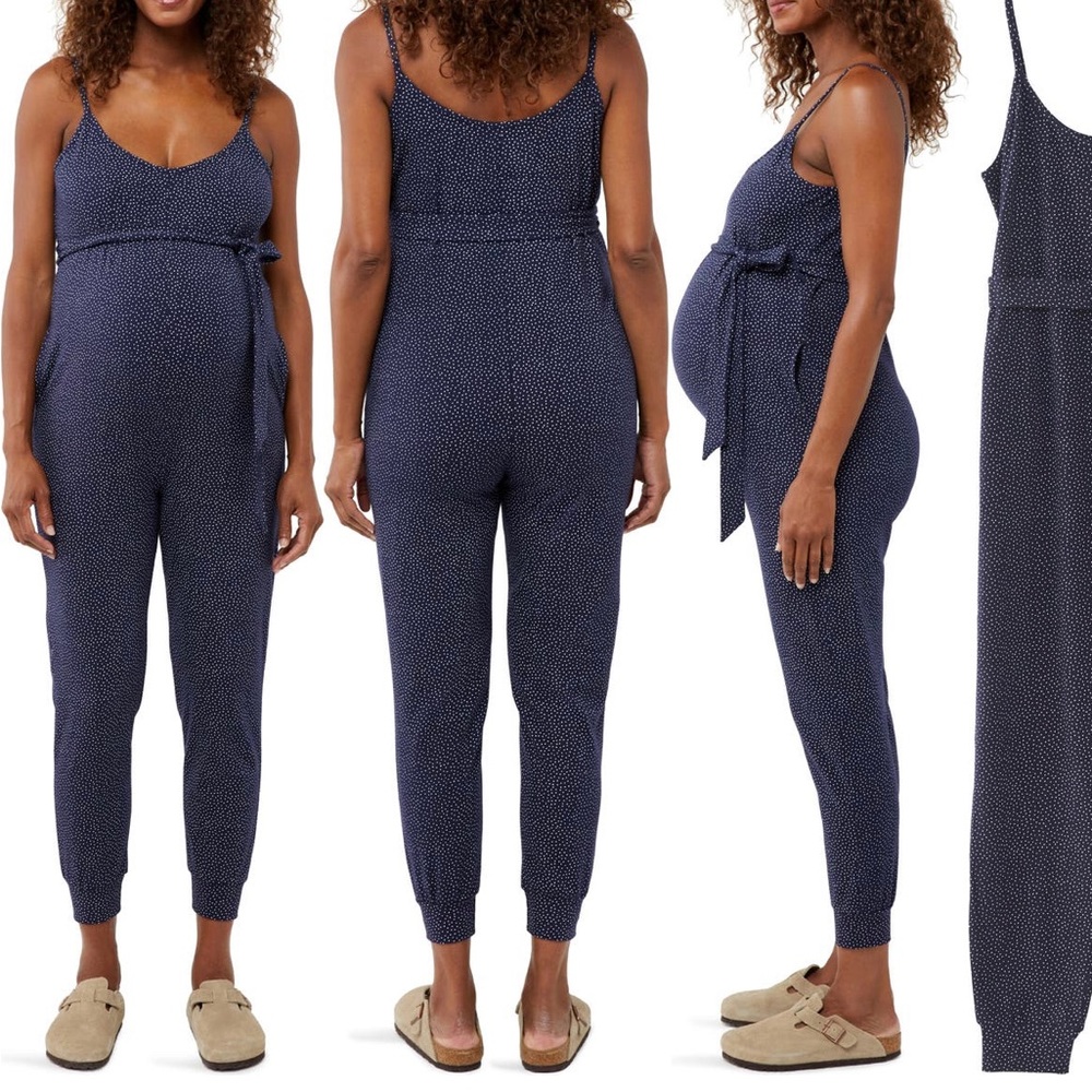 New, Never Worn: A Pea in the Pod - Luxe Maternity Jumpsuit